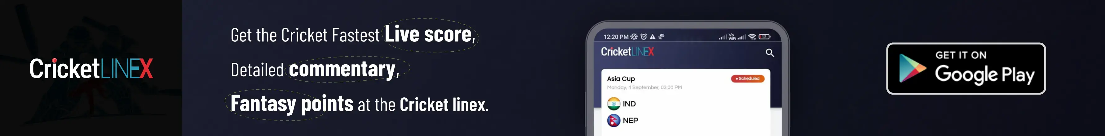 CricketlineX