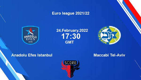Anadolu Efes Istanbul vs Maccabi Tel-Aviv Dream11 Match Prediction | Euro league 2021/22 |Team News|