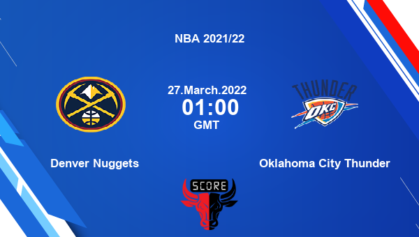 Nuggets vs okc last game