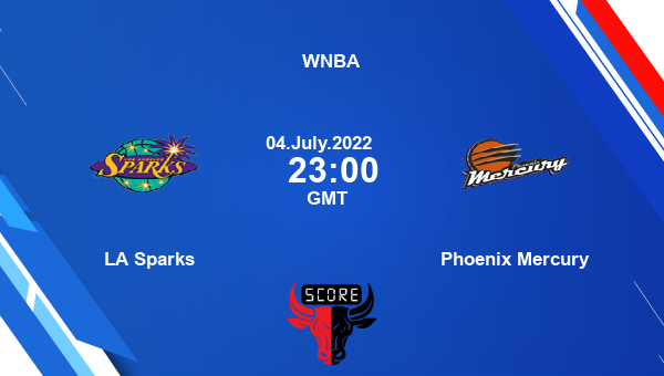 LA Sparks vs Phoenix Mercury livescore, Match events LAS vs PHO, WNBA, tv info