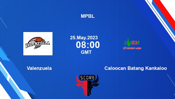 Valenzuela vs Caloocan Batang Kankaloo livescore, Match events VLZ vs CE, MPBL, tv info
