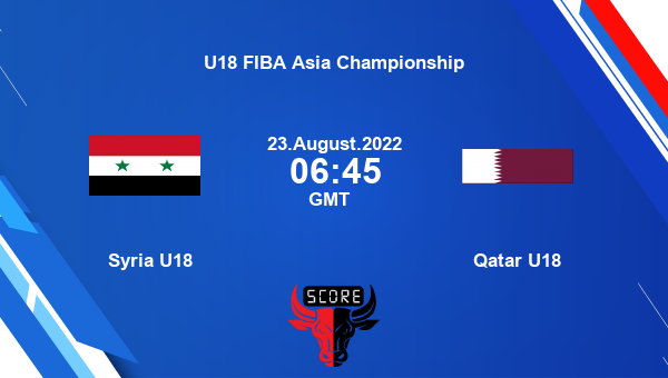 Syria U18 Vs Qatar U18 Livescore Match Events Syr Vs Qat U18 Fiba Asia Championship Tv Info