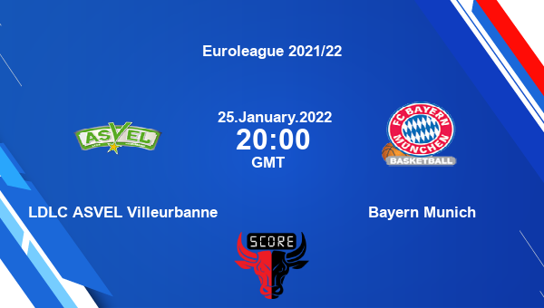 LDLC ASVEL Villeurbanne vs Bayern Munich Dream11 Basketball Match Prediction | Euroleague 2021/22 |Team News|