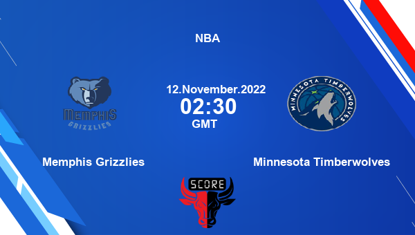 Memphis Grizzlies vs Minnesota Timberwolves livescore, Match events MEM vs MIN, NBA, tv info