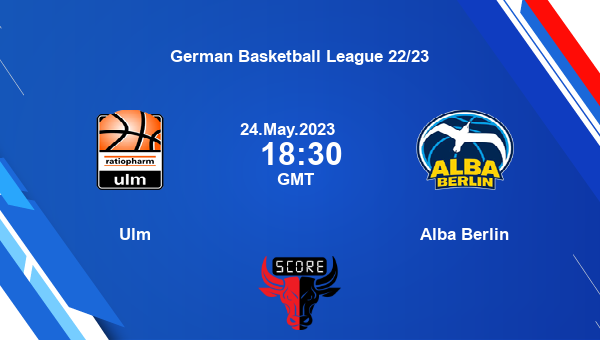Ulm vs Alba Berlin livescore, Match events ULM vs BER, German Basketball League 22/23, tv info