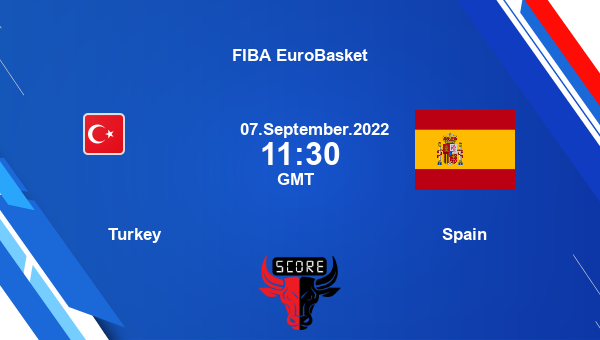 Turkey vs Spain livescore, Match events TUR vs ESP, FIBA EuroBasket, tv info