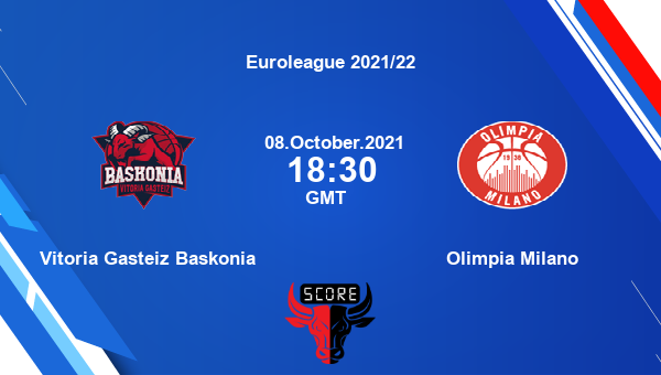 Vitoria Gasteiz Baskonia vs Olimpia Milano Dream11 Basketball Prediction | Euroleague 2021/22 |Team News|