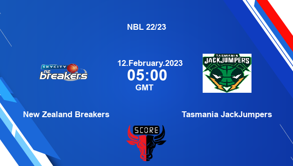 New Zealand Breakers vs Tasmania JackJumpers livescore, Match events NZB vs TJJ, NBL 22/23, tv info