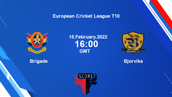 Brigade vs Bjorvika Group B – Match 10 T10 livescore, BRI vs BJA, European Cricket League T10