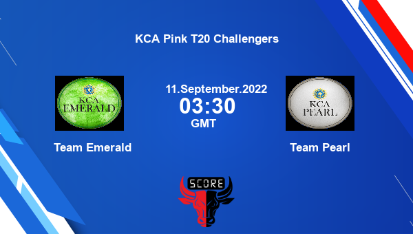 Team Emerald vs Team Pearl Dream11 Match Prediction | KCA Pink T20 Challengers |Team News|