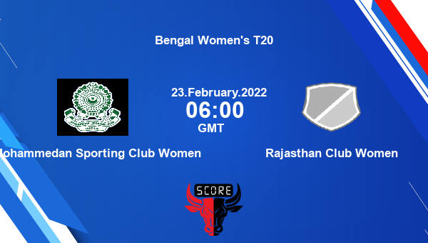 Mohammedan Sporting Club Women vs Rajasthan Club Women Dream11 Match Prediction | Bengal Women's T20 |Team News|