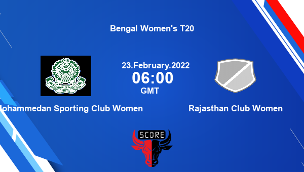 Mohammedan Sporting Club Women vs Rajasthan Club Women Final Woman T20 livescore, MSC-W vs RAC-W, Bengal Women’s T20