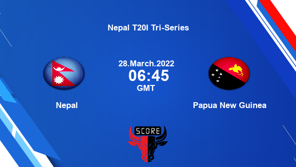 NEP vs PNG live score, Nepal vs Papua New Guinea live Match 1 T20I, Nepal T20I Tri-Series