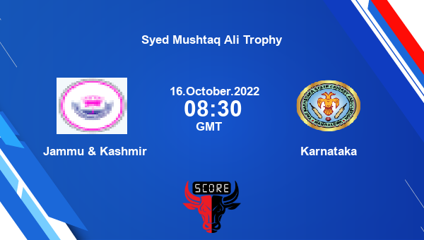 J&K vs KAR live score, Jammu & Kashmir vs Karnataka live Elite, Group C T20, Syed Mushtaq Ali Trophy