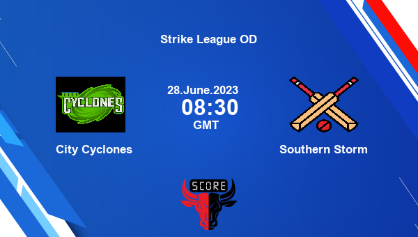 CCL vs STS live score, City Cyclones vs Southern Storm Cricket Match Preview, Match 2 Women T20, Strike League T20
