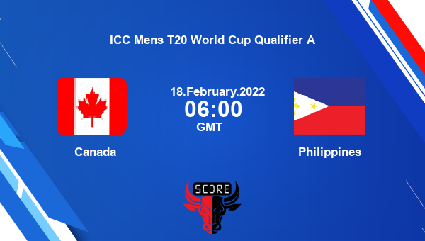 Canada vs Philippines 2nd Match, Group B T20I livescore, CAN vs PHI, ICC Mens T20 World Cup Qualifier A