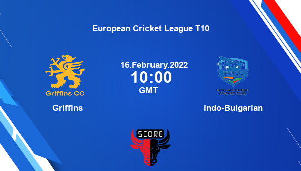 Griffins vs Indo-Bulgarian Group B – Match 12 T10 livescore, GRI vs INB, European Cricket League T10