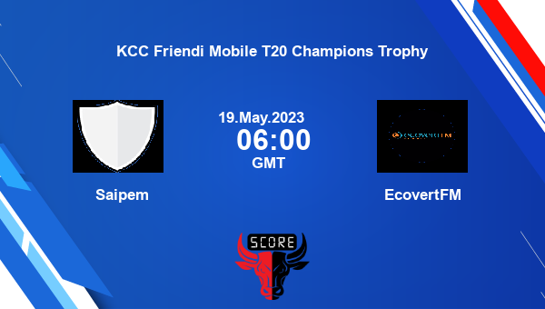 SAI vs ETF, Dream11 Prediction, Fantasy Cricket Tips, Dream11 Team, Pitch Report, Injury Update – KCC Friendi Mobile T20 Champions Trophy