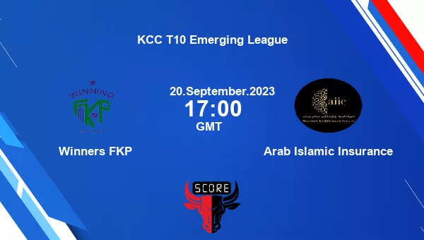 WFK vs AII live score, Winners FKP vs Arab Islamic Insurance Cricket Match Preview, Match 9 T10, KCC T10 Emerging League