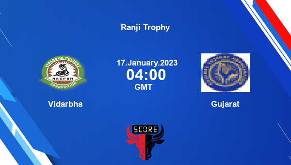 VID vs GUJ live score, Vidarbha vs Gujarat live Elite, Group D First Class, Ranji Trophy