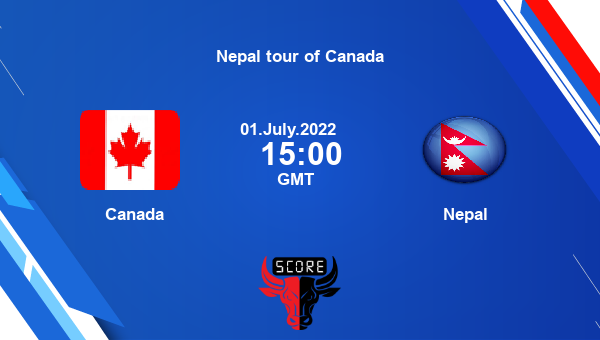 CAN vs NEP live score, Canada vs Nepal live 1st Match ODI, Nepal tour of Canada