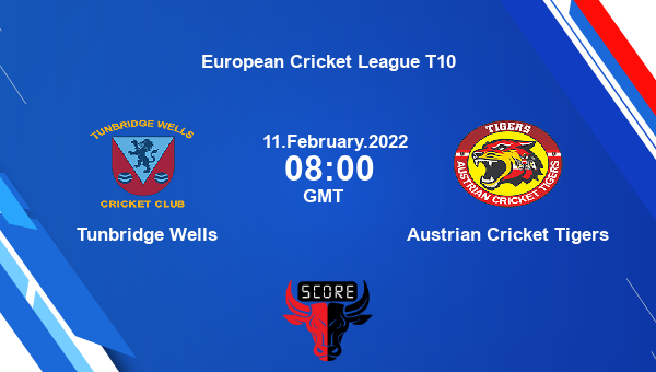Tunbridge Wells vs Austrian Cricket Tigers Qualifier 1 T10 livescore, TW vs ACT, European Cricket League T10