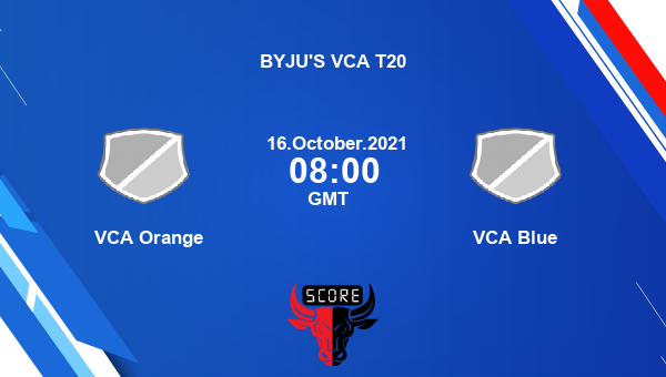 VCA Orange vs VCA Blue Dream11 Match Prediction | BYJU'S VCA T20 |Team News|