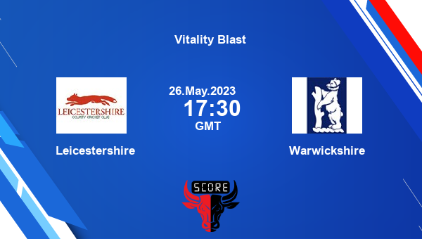 LEI vs WAS, Dream11 Prediction, Fantasy Cricket Tips, Dream11 Team, Pitch Report, Injury Update – Vitality Blast