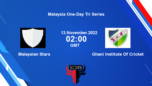 MS vs GIC live score, Malaysian Stars vs Ghani Institute Of Cricket live Match 1 List A, Malaysia One-Day Tri Series