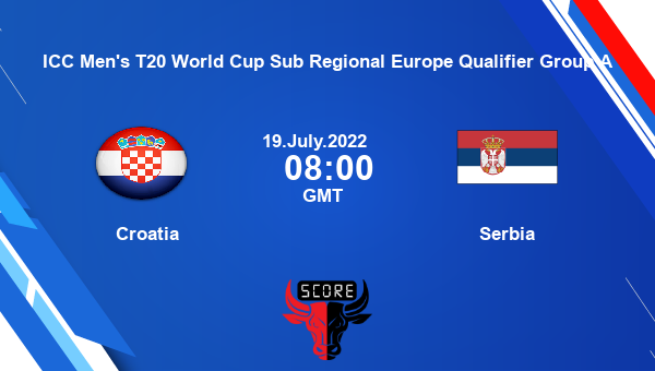 CRT vs SRB live score, Croatia vs Serbia live 7th place play-off T20I, ICC Men’s T20 World Cup Sub Regional Europe Qualifier Group A