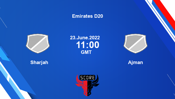 SHA vs AJM live score, Sharjah vs Ajman live Match 21 T20, Emirates D20