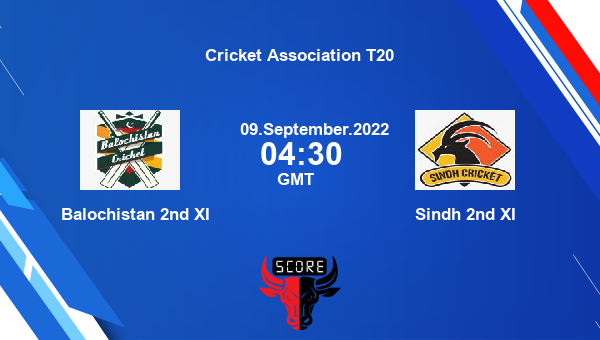 Balochistan 2nd XI vs Sindh 2nd XI Dream11 Match Prediction | Cricket Association T20 |Team News|