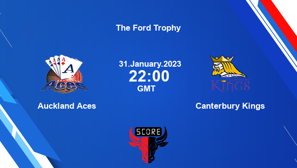 AUK vs CNT live score, Auckland Aces vs Canterbury Kings live 26th match List A, The Ford Trophy