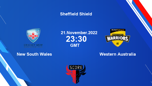 NSW vs WAU live score, New South Wales vs Western Australia live Round 5 First Class, Sheffield Shield