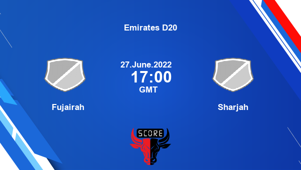 FUJ vs SHA live score, Fujairah vs Sharjah live Match 32 T20, Emirates D20