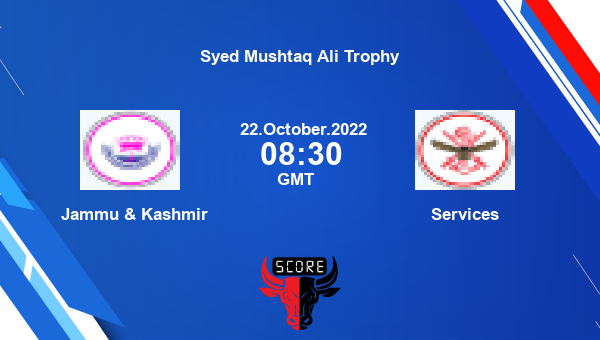 J&K vs SER live score, Jammu & Kashmir vs Services live Elite, Group C T20, Syed Mushtaq Ali Trophy