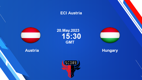AUT vs HUN live score, Austria vs Hungary live Match 5 T10, ECI Austria
