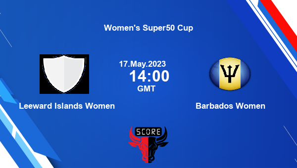 LWI-W vs BBW live score, Leeward Islands Women vs Barbados Women live Match 5 List A, Women’s Super50 Cup