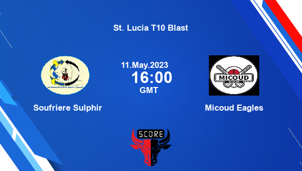 SCS vs MEG live score, Soufriere Sulphir vs Micoud Eagles live Match 3 T10, St. Lucia T10 Blast