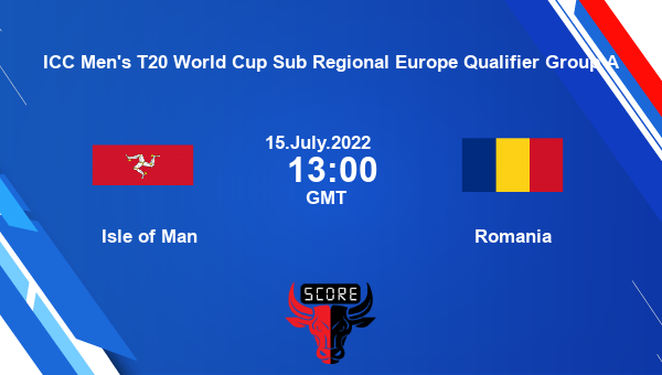 IOM vs ROM live score, Isle of Man vs Romania live 12th Match, Group 2 T20I, ICC Men’s T20 World Cup Sub Regional Europe Qualifier Group A