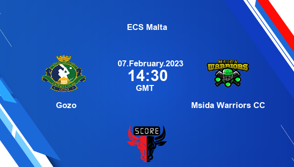GOZ vs MSW live score, Gozo vs Msida Warriors CC live Match 36 T10, ECS Malta