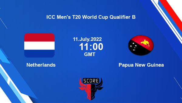 NED vs PNG live score, Netherlands vs Papua New Guinea live 3rd Match, Group B T20I, ICC Men’s T20 World Cup Qualifier B