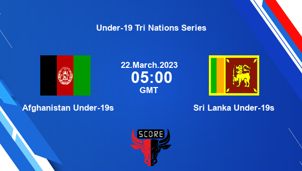 AF-19 vs SL-19 live score, Afghanistan Under-19s vs Sri Lanka Under-19s live Match 3 ODI, Under-19 Tri Nations Series