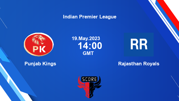 PBKS vs RR live score, Punjab Kings vs Rajasthan Royals live Match 66 T20, Indian Premier League