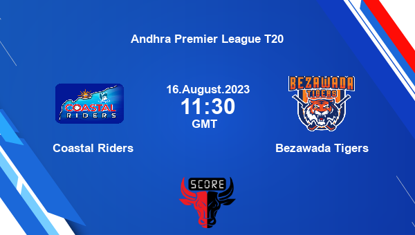 CSR vs BZW live score, Coastal Riders vs Bezawada Tigers Cricket Match Preview, Match 1 T20, Andhra Premier League T20