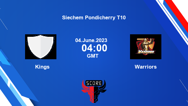 Kings vs Warriors Dream11 Match Prediction | Siechem Pondicherry T10 |Team News|