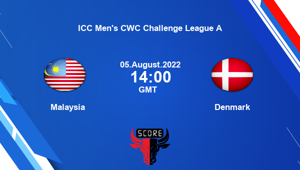 MAL vs DEN live score, Malaysia vs Denmark live Match 13 ODI, ICC Men’s CWC Challenge League A