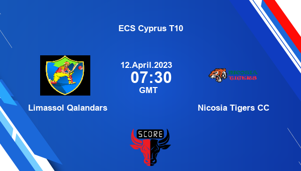 LQ vs NCT live score, Limassol Qalandars vs Nicosia Tigers CC live Match 12 T10, ECS Cyprus T10