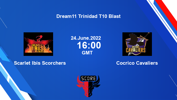 SLS vs CCL live score, Scarlet Ibis Scorchers vs Cocrico Cavaliers live Bronze Final T10, Dream11 Trinidad T10 Blast