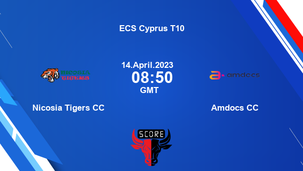 NCT vs AMD live score, Nicosia Tigers CC vs Amdocs CC live Match 23 T10, ECS Cyprus T10